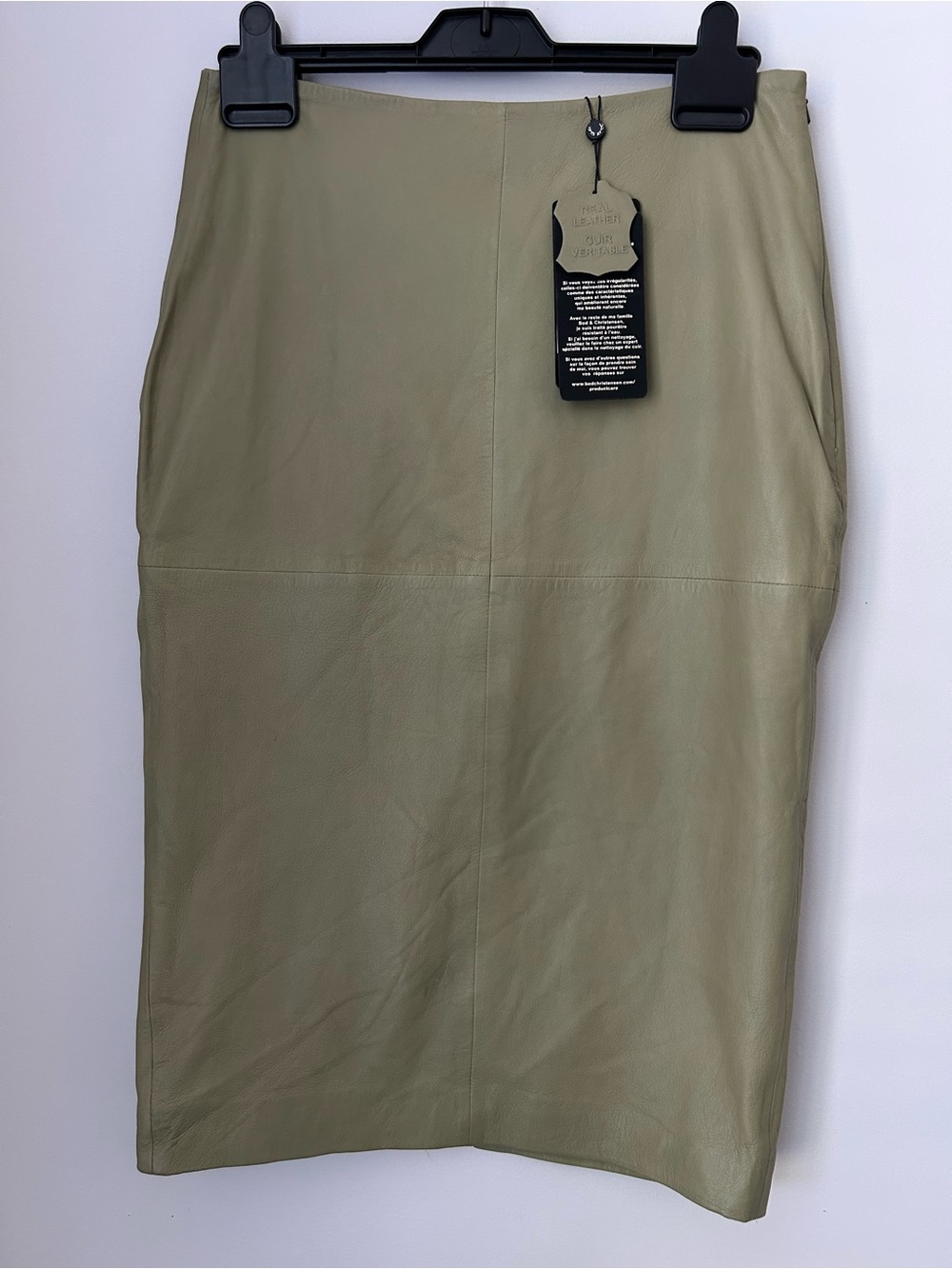 Bod & Christensen Dawn Leather Pencil Skirt